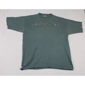 Prairie Mountain T-Shirt Men‎ XL Green Good Albuquerque New Mexico Vintage USA